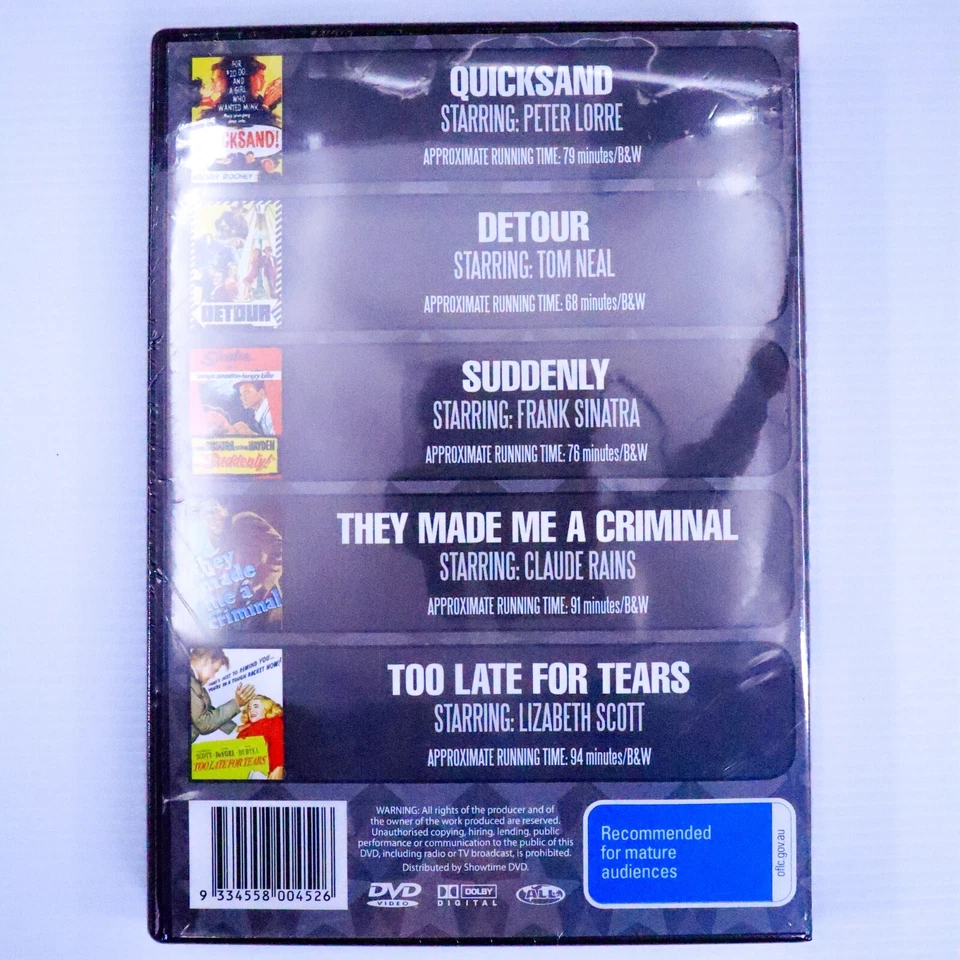 NEW Quicksand / Detour / Suddenly / They Made Me A Criminal / Too Late For Tears - Image 2 of 4