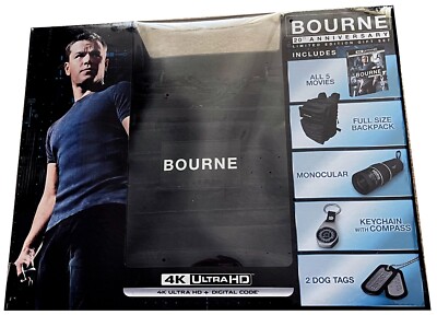 The Bourne Complete Collection 20th Anniversary Limited Edition Gift Set.