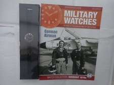 EAGLEMOSS MILITARY WATCHES - GERMAN AIRMAN 1970'S WATCH ISSUE 66