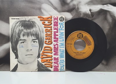 DAVID GARRICK - DEAR MRS APPLEBEE / YOU'RE WHAT 7'' 45 GIRI ITA 1966 PYE 45NP5096
