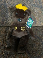 1998 Salvino's Bamm Beano's Roger Maris 9 HomeRun 61 MLB Baseball Stuffed Bear