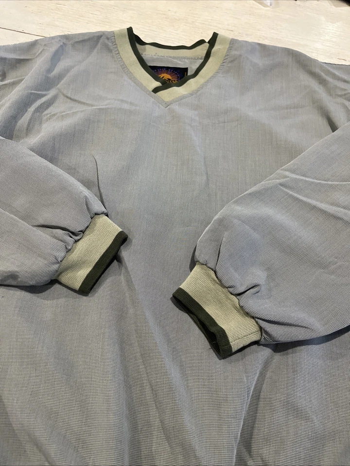 Sun Mountain Wind Breaker Men’s L Performance Outerwear Pullover Golf~lined - Image 4 of 4