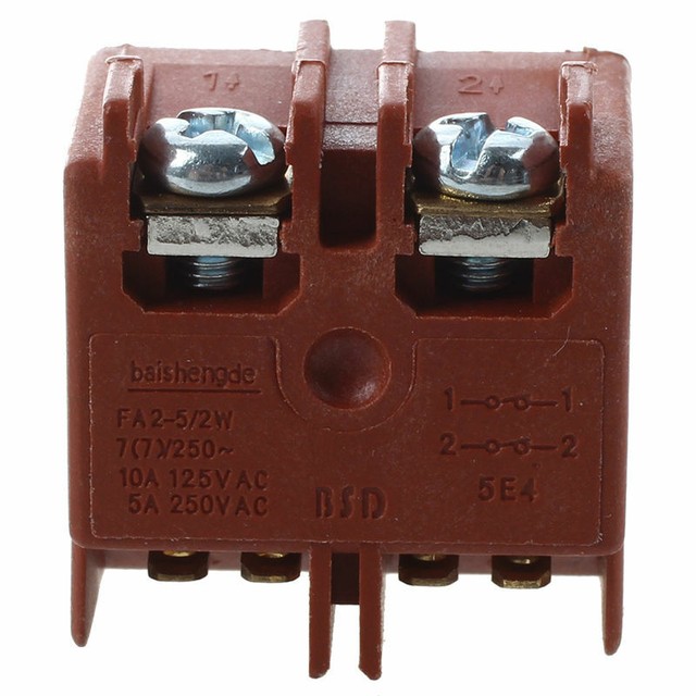 Angle Grinder AC 250v 6a 125v 12a DPST Pushbutton Switch For Sale 