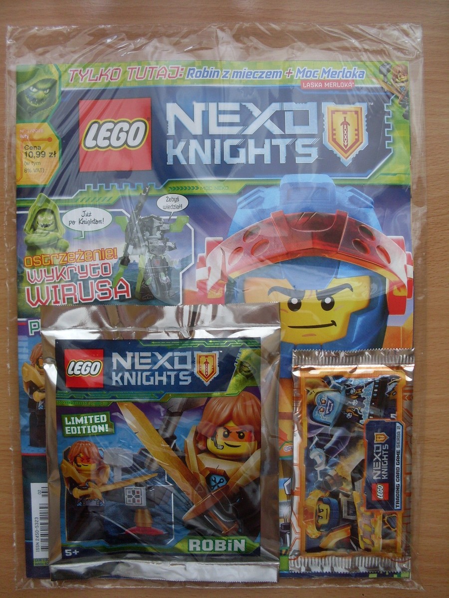 LEGO Nexo Knights Magazine 1/2018 ROBIN Limited Edition
