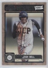 2011 Playoff Contenders Prospect Tickets Crystal Collection /299 Josh Bell 0c2