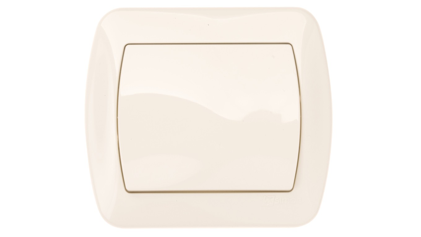 Simon Accord Connector Plain Beige AW1/12