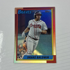 Topps 2025 Update Series Drake Baldwin 1990 Topps Baseball Rookie #U90-32 Braves