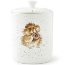 Wrendale Hamster Biscuit Barrel Fine Bone China Hannah Dale by Royal Worcester