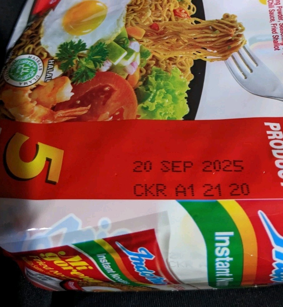 Indomie Instant Noodle 100%HALAL Mi Goreng FRIED NOODLES 5 packs 425g 09/2025
