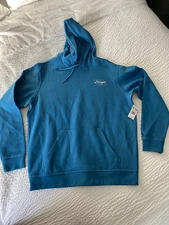 NWT Pelagic Rodman Blue Long Sleeve Hoodie Size Mens Large
