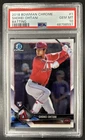 2018 Bowman Chrome Shohei Ohtani RC Rookie #1 Angels PSA 10 GEM MINT