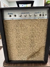 Vintage Kimberly Mach 6 Solid State Guitar Amplifier Works