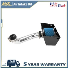 Cold Air Intake Kit w/ Heat Shield + Blue Filter For 11-18 Ram 1500 V8 5.7L
