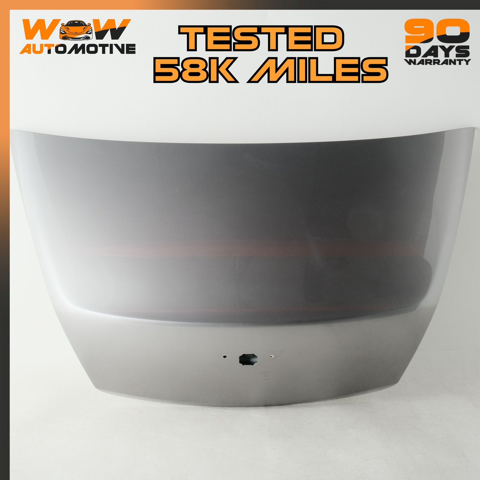 07-11 BENTLEY CONTINENTAL GTC TRUNK LID PANEL SILVER TEMPEST METALLIC 7P K7S OEM