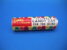 Vintage Lions Club Candy Roll Advertising Pac...