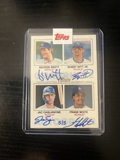 2026 Topps Heritage Real One Quad Autograph Card Prices | Baseball