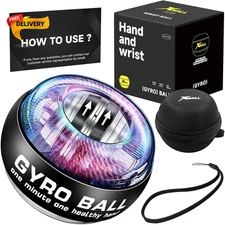 Torque Ball Hand Exerciser Grip Strength Trainer Forearm Strengthener Wrist P...