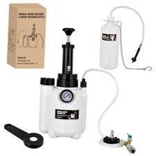 Brake Bleeder Kit 3L Manual Brake Bleeder Vacuum 3L Brake Bleeder 1L Bottle