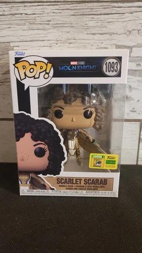 Funko Pop! Marvel Moon Knight Scarlet Scarab #1093 (2022 SDCC LE) - Corner Ding!
