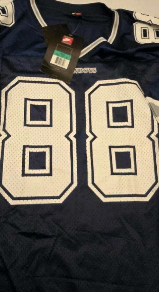 Camiseta De Colección Años 90 Michael Irvin Nike Team Dallas Cowboys Talla XL Azul Visitante Nueva Foto 4 de 4