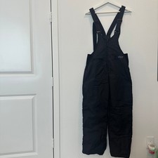 Vintage Ski Gear black adjustable snow bib overalls pants snowboarding skiing M