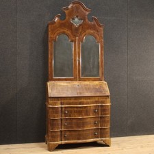 Scriban bois meuble bureau de pente secrétaire style ancien buffet 20ème siècle