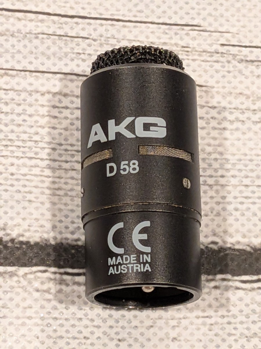 AKG dynamic Microphone D58 - Used, Tested and working | eBay