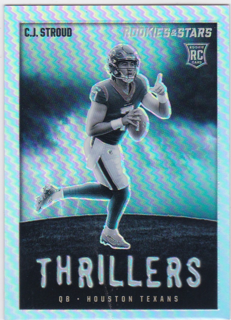 2023 Panini Rookies & Stars #TH-12 C.J. Stroud RC Thrillers Houston Texans