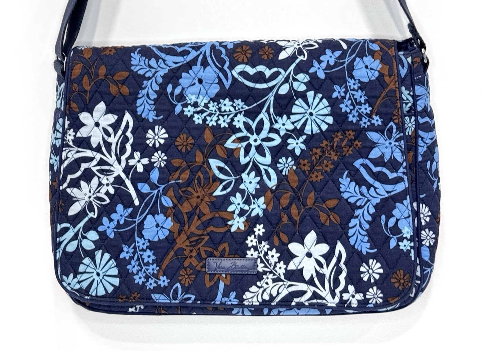 Vera Bradley Blue Java Floral Computer Laptop Sho… - image 9