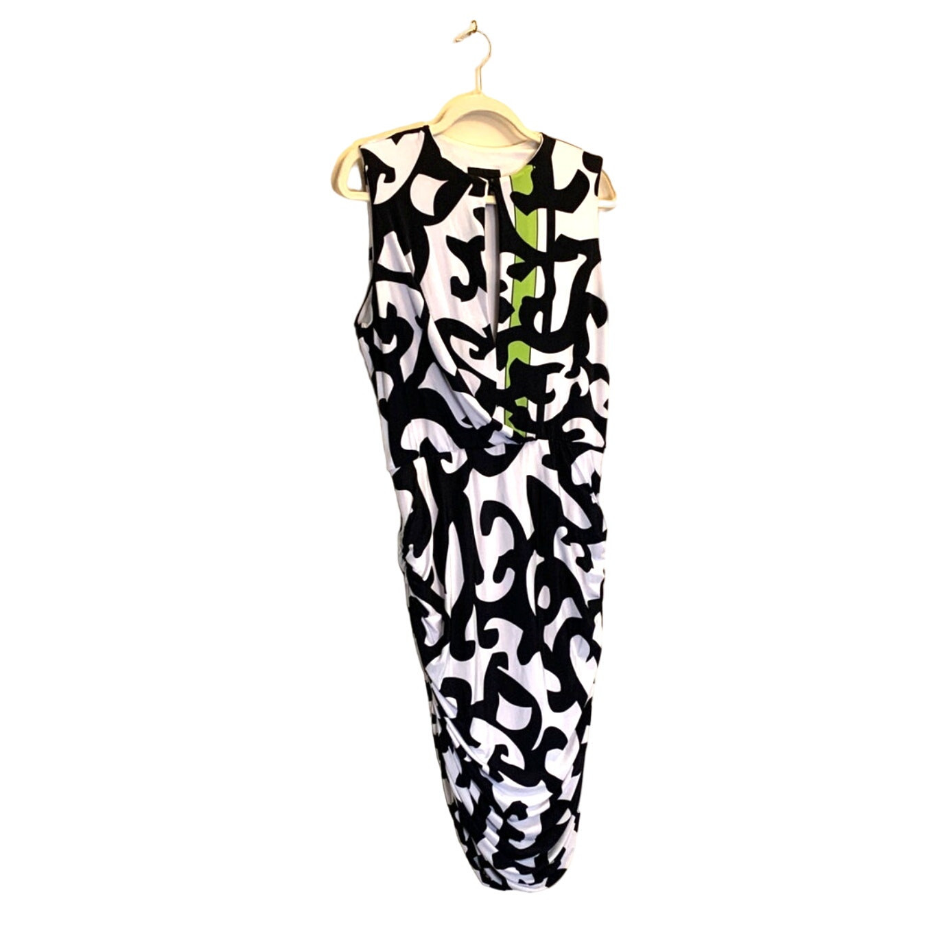 ANALILI Women's Silky Stretch Knit Bodycon Dress | Size L image 5