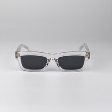 Valentino Men Sunglasses Transparent Grey Rectangle V-SHARP VLS-134 C