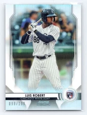 2020 Bowman Sterling #BSR-80 Luis Robert Refractors #/199 RC