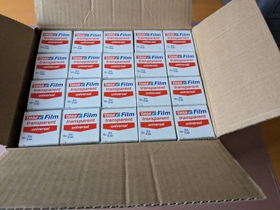 200 tesafilm Transparent Klebefilm Klebeband Film klar Rollen 15 mm