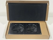 AIRPLATE S7, Quiet Cabinet Fan 12" for Home Theater AV Amplifier Media Cooling