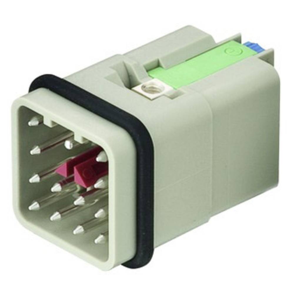 Insert mâle HARTING 09120123004 pour stopper les coupures électriques sur robot