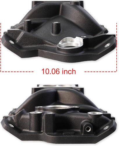 2701 Performer EPS Collettore Aspirazione Alluminio Doppio Piano Compatibile con Chevy Eng - Foto 2 di 8