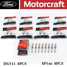8PCS Motorcraft DG511 Ignition Coil & Spark Plug SP546 For F150 Ford Lincoln