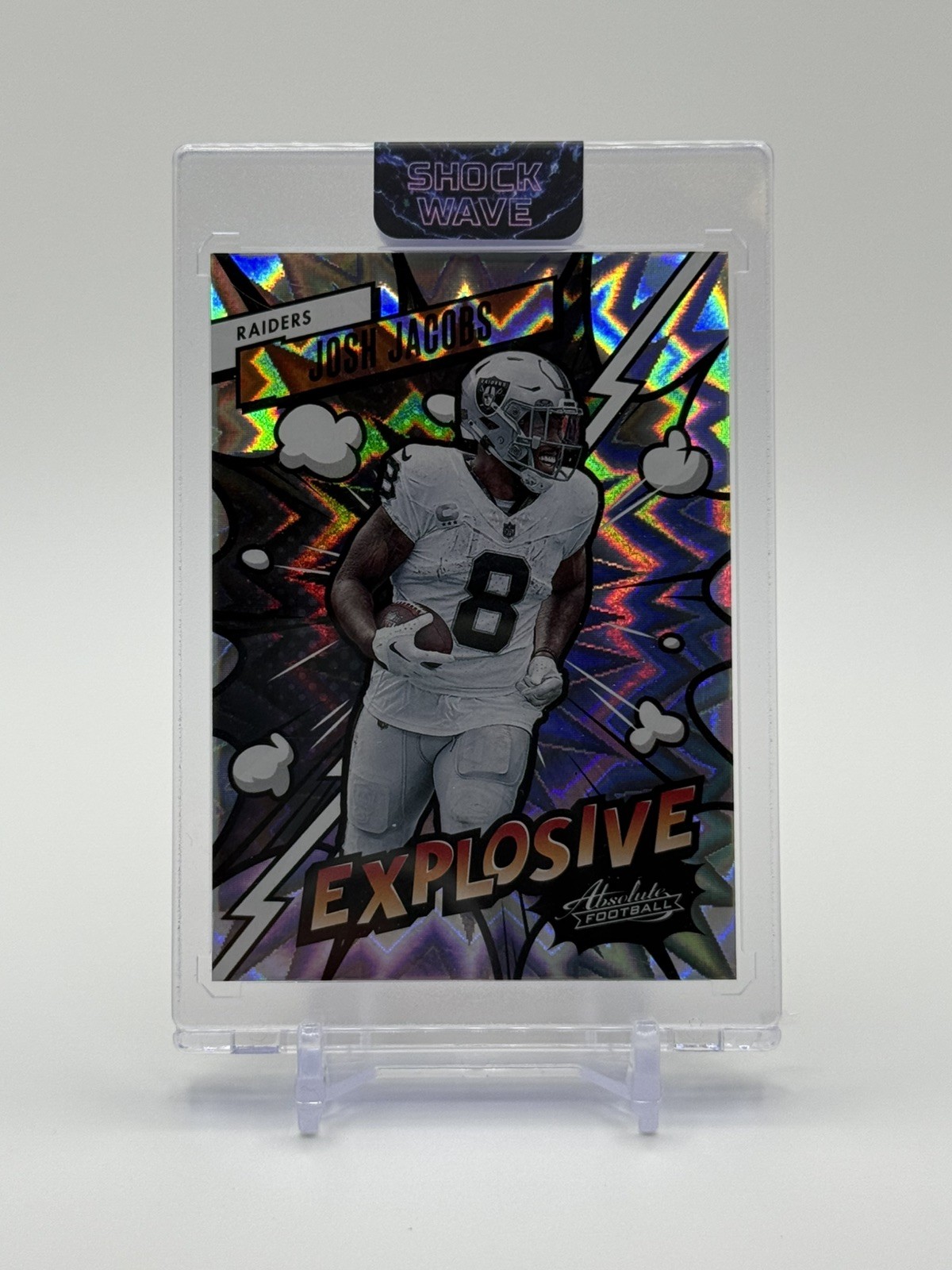 2023 Panini Absolute - Explosive Josh Jacobs #26 🔥🔥🔥 Raiders Packers 🔥🔥🔥