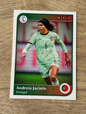 Topps  Merlin UEFA Women Euros 2025   Andreia Jacinto   Portugal   Base