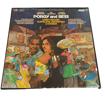 Porgy and Bess 3 Vinyl LP Box Set Lorin Maazel London OSA 13116