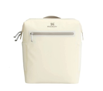 New Stanley All Day Madeleine Midi Cooler Backpack 20 Can 14.8 QT 14.0 L Cream