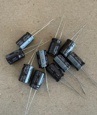 #ad #ad 10pcs Nichicon 47uf 100v Radial Electrolytic Capacitors 47MFD Replacing 63v 50v $6.99
