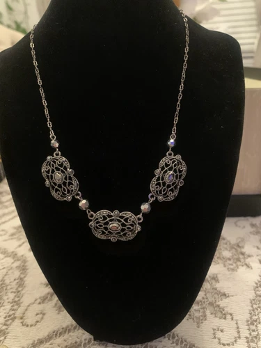 VETEMENTS Collana Liz Claiborne tono argento