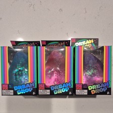 3X Lot Needoh Dream Drop Blue Purple Pink Nee Doh Sealed Schylling Nee Doh New