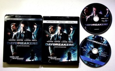 Daybreakers 2009 4K UHD + Blu-ray Ethan Hawke Willem Dafoe Sam Neill Vampire
