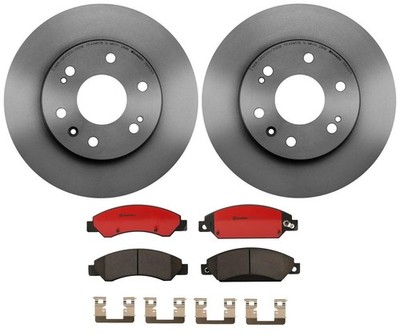 Brembo Front Brake Kit Ceramic Pads and Disc Rotors For Sierra 1500 with RPO JF7
