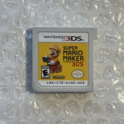 Super Mario Maker (Nintendo 3DS, 2016) Cartridge Only - Fast Shipping