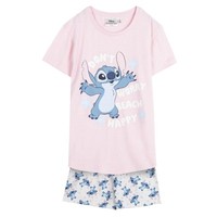 Kurzarm-Pyjama Single-Jersey-Stich Rosa - 12 Jahre | Weiblich Cerdà