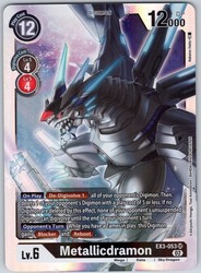 Metallicdramon EX3-053 SR Draconic Roar