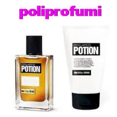 DSQUARED POTION FOR MAN SET Edp 50ml + Gel Mouissant 100ml
